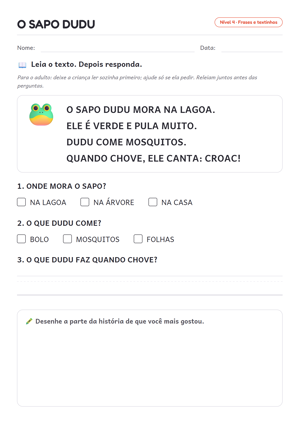 Página do nível 4